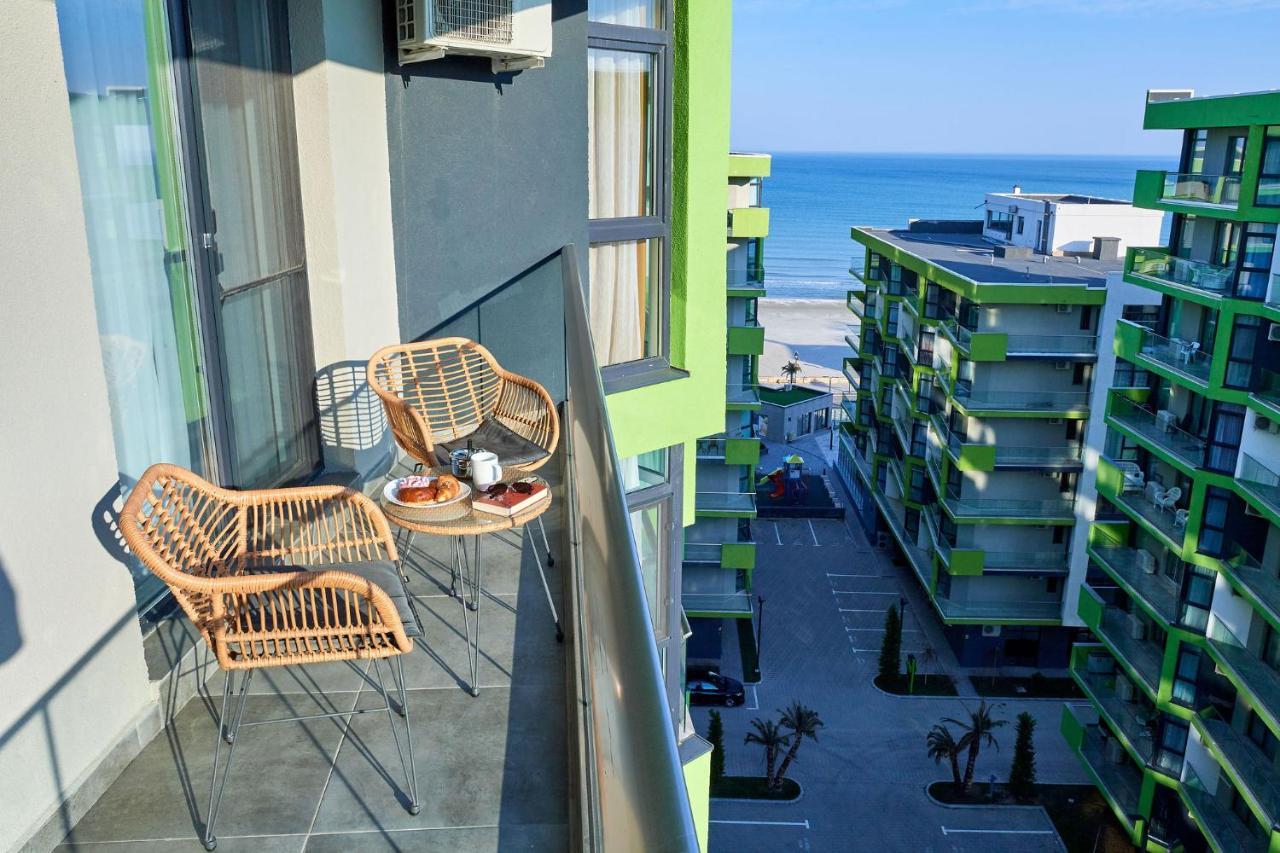 Blu Sea View Apartment - Spa Pools Beach Resort 马马亚 外观 照片